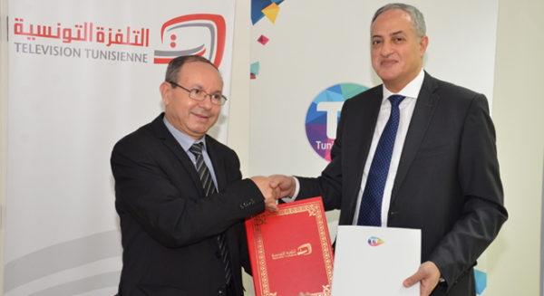 Signature Dune Convention De Partenariat Entre Tunisie Telecom Et La Télévision Tunisienne 