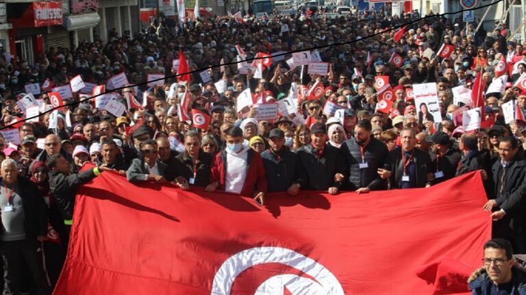 Le Parti Destourien Libre organise une Marche dans la capitale