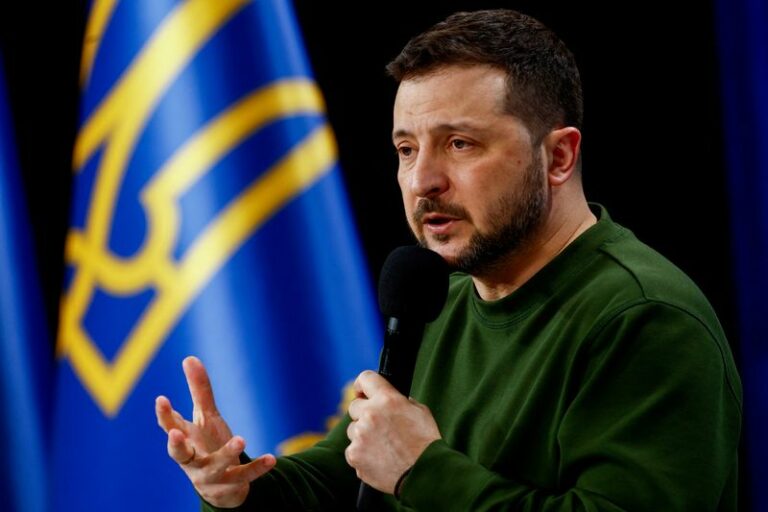 Zelensky demande des sanctions contre la Russie